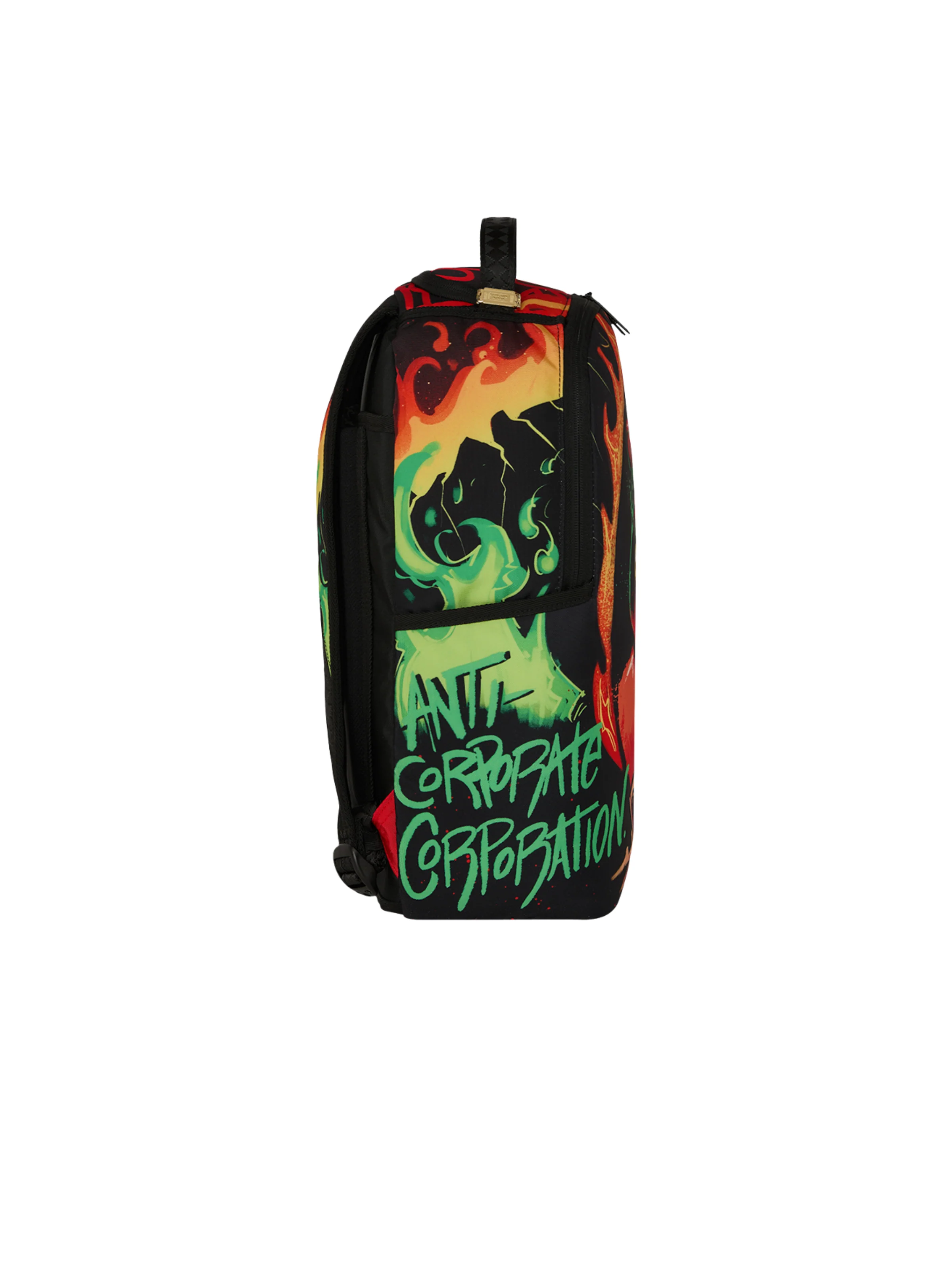 Zaino "Diablo Burning Billion" Sprayground nero e rosso - Image 4
