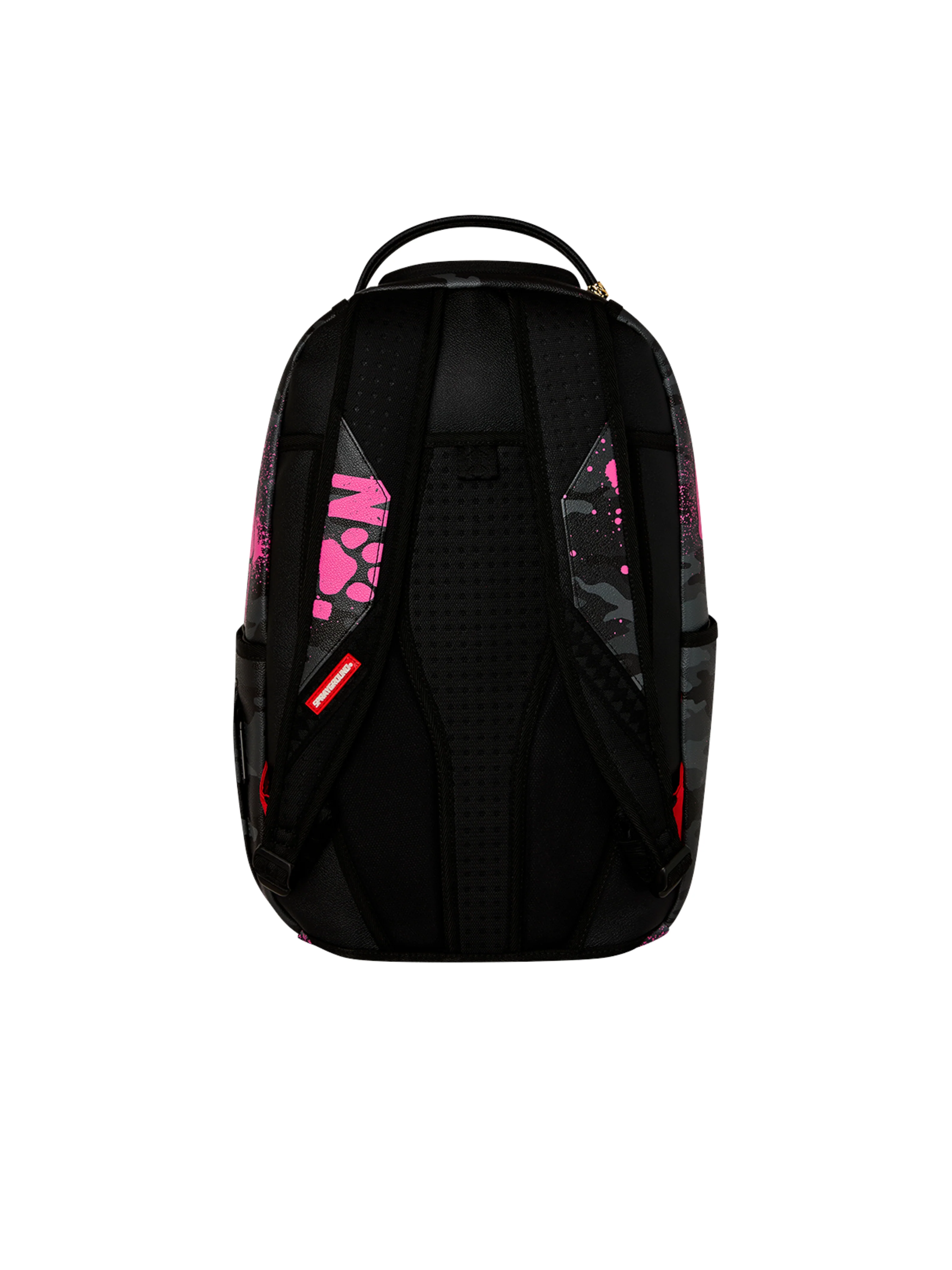 Zaino "Peanuts Snoopy Pink Stencil Dlxsv" Sprayground grigio e rosa - Image 3